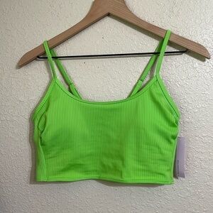 Wild Fable neon green bikini top